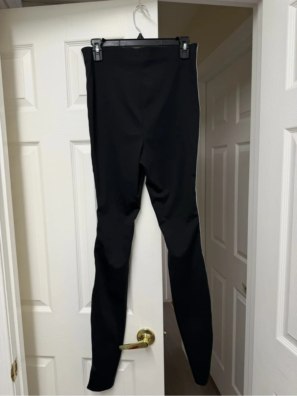 NWT Fabletics Motion365+ Twisted Stripe Pull-On Pants Black Size XL (12–14) - Picture 11 of 14